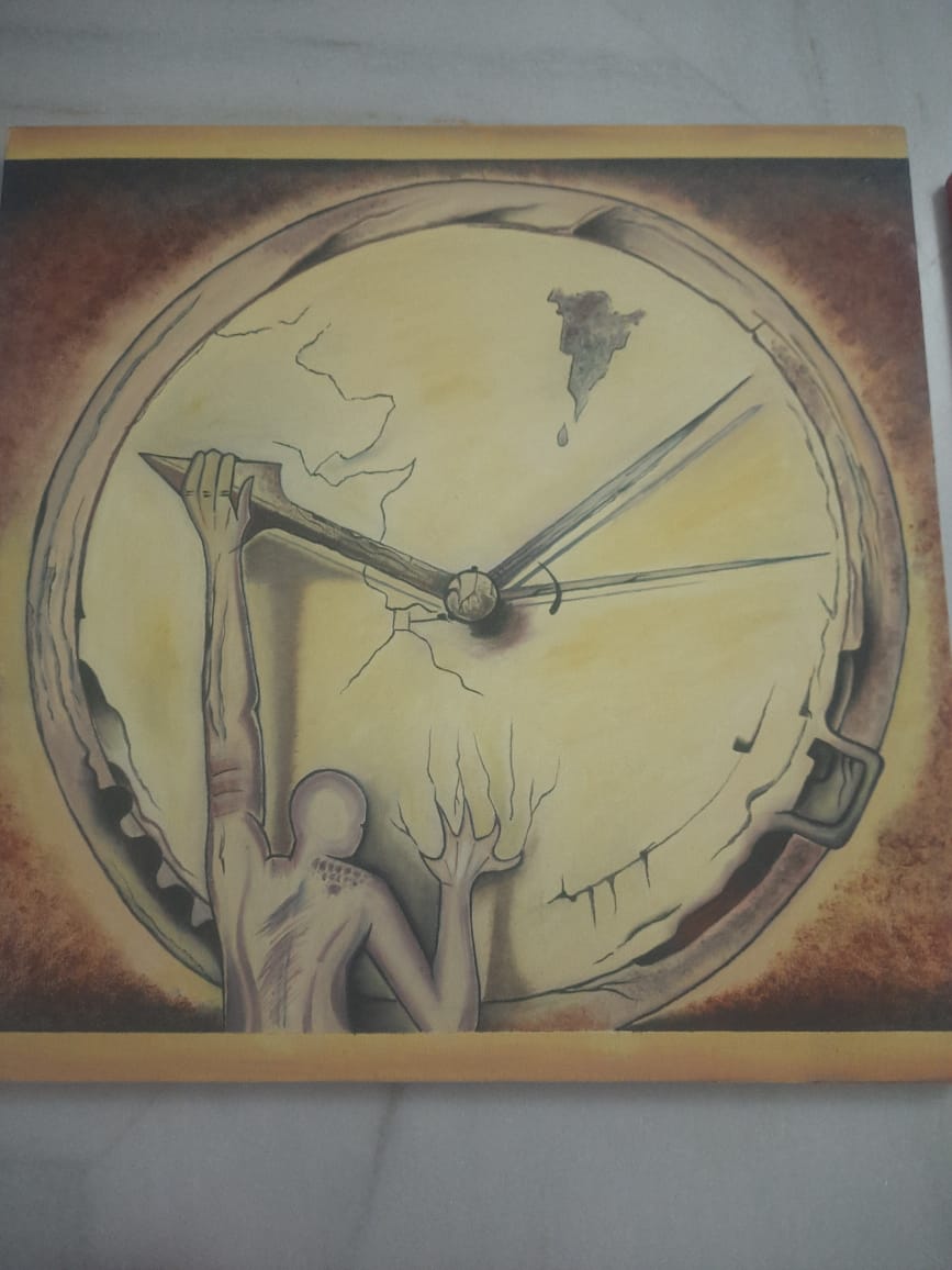 Painting by Kiran Pujari - Signature Canvas